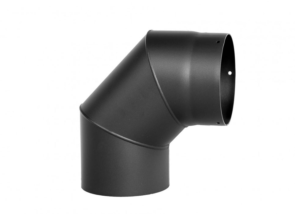 Angled flue Ø150 -90 degrees 3-piece